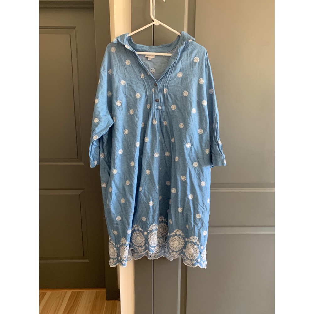 Avenue - Country Jean Blue Dress - Size 22/24